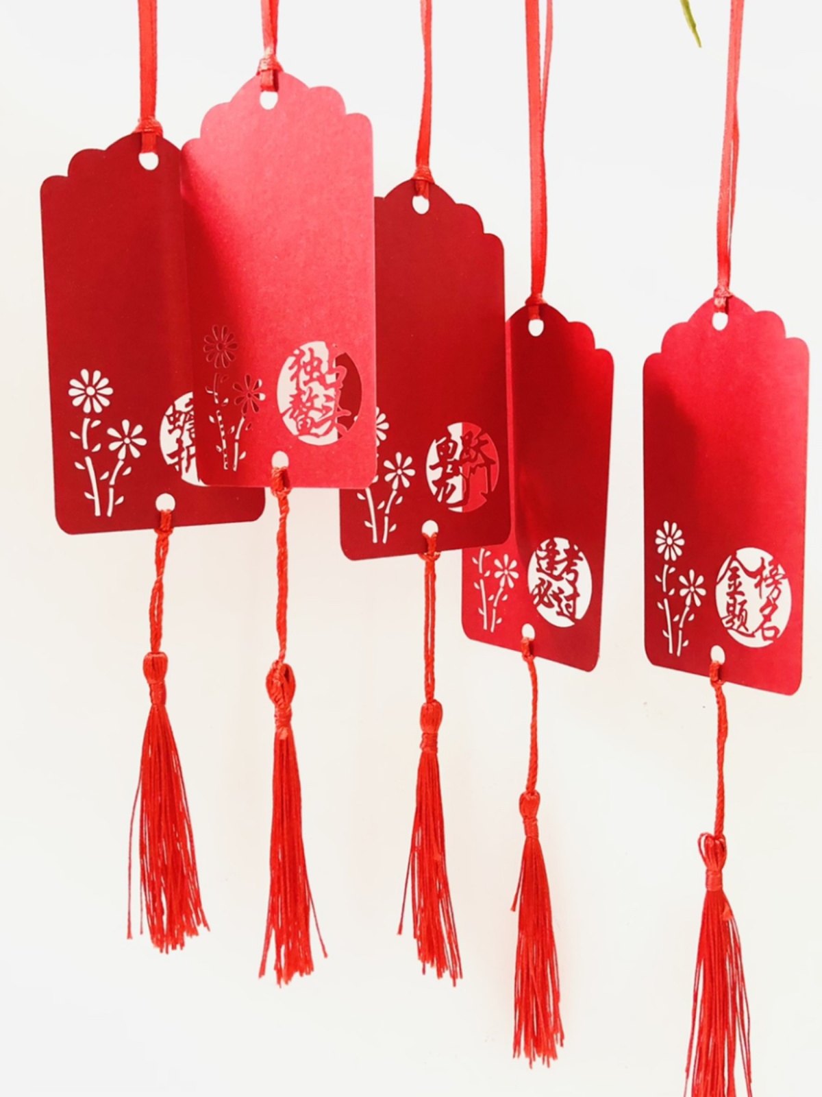 中高考学生加油励志手写心愿卡 祈愿祝福留言小贺卡吊卡定 制50张