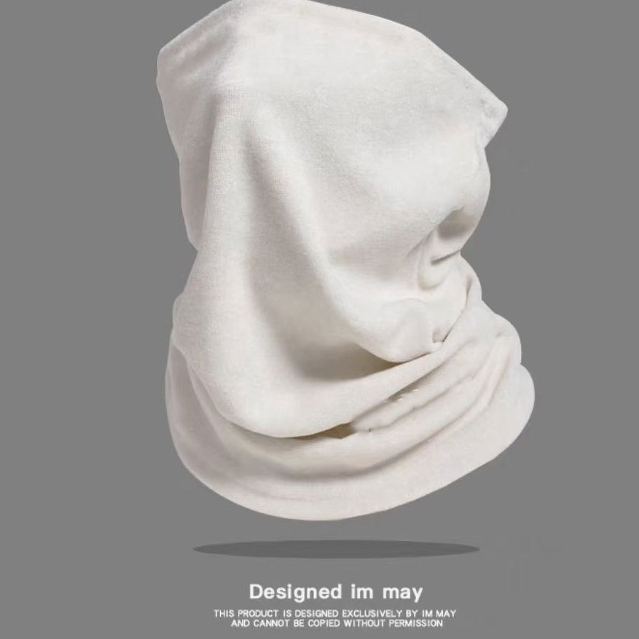 Máscara cálida a prueba de viento para ciclismo de otoño e invierno para hombres Funda multifuncional para cuello para exteriores con orejas colgantes Funda para cuello a prueba de frío Funda para cuello