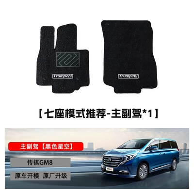 Trumpchi M8 Middle Row Carpet Modelə uyğun ayaqaltı - main-and-passenger-driver-remark-model-year-color