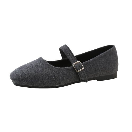 2025 Spring New Retro Flat Sandals for Women, Head Strap Open Toe with One-Side Hook-and-Bar Mary Jane Fashion Women's Sandals Wholesale