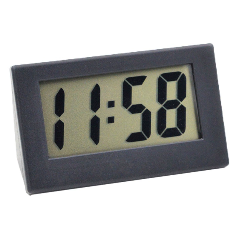 Простые настольные часы в японском стиле, бытовые мини-треугольники, креативные цифровые настольные часы, студенческий тест, немой