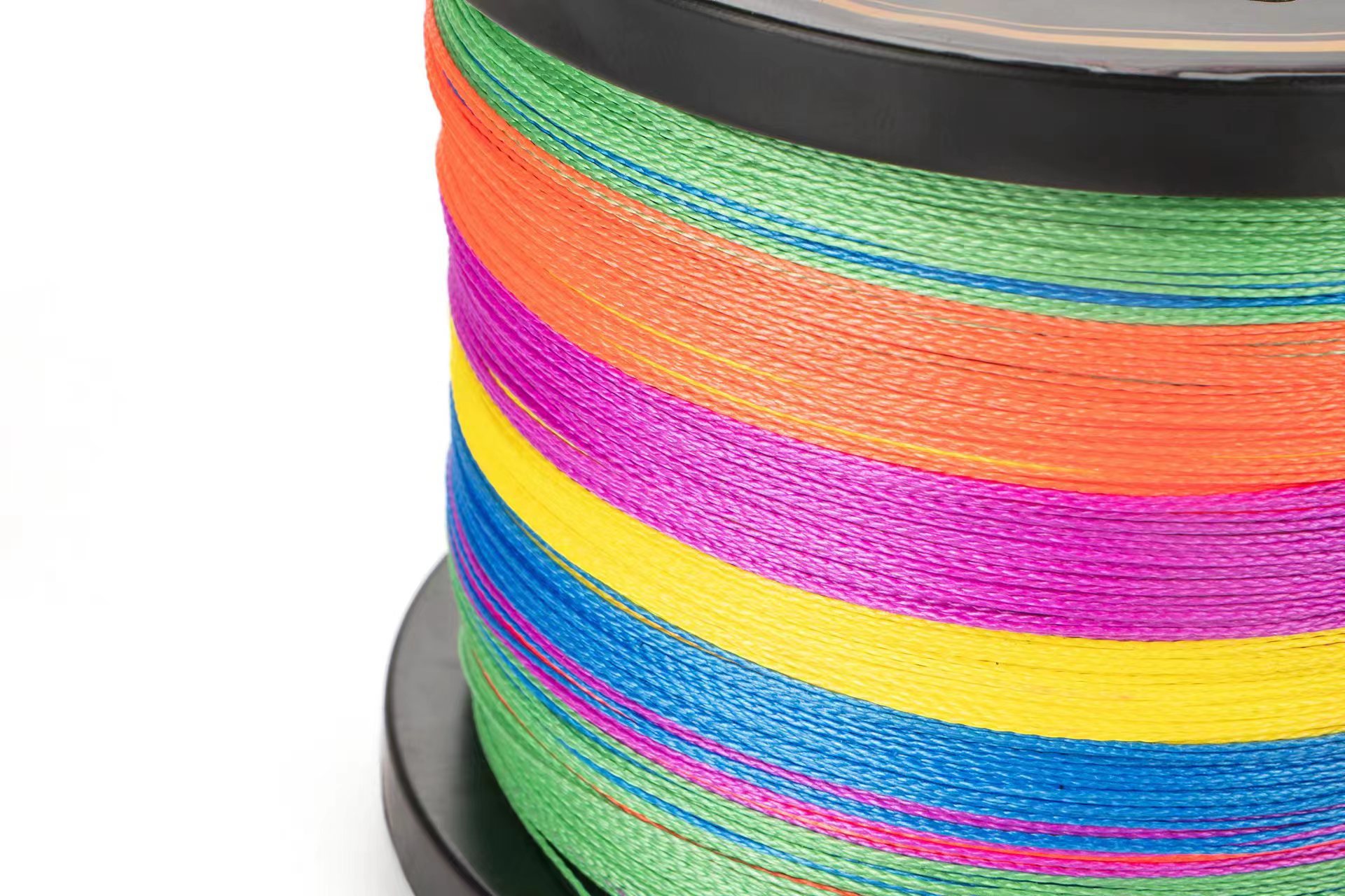 Wild Well 4-woven PE cable de pesca tejido de alta resistencia PE cable de lanzamiento de red Road línea de pesca de mar asiático línea principal al por mayor