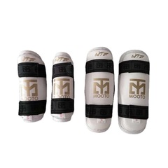 Children's training taekwondo protective gear Maya pattern shaped leg and arm protection combination adult elbow and knee protection competition set