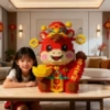 [Color Box] Extra Large 38cm God of Wealth Horse + Free Building Block Hammer