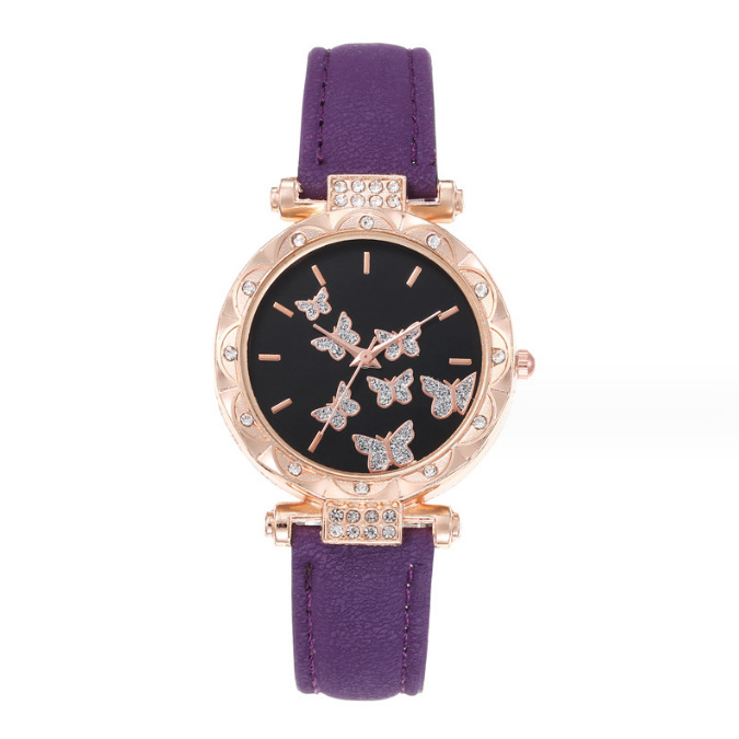 Casual Butterfly Buckle Quartz Women's Watches display picture 9