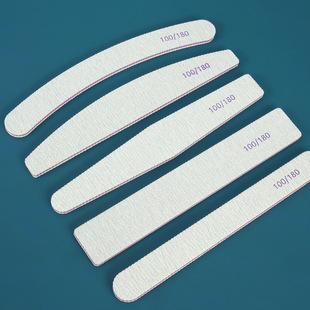 In-Stock Thickened Nail File Double-Sided Manicure Polishing Strip Nail Salon Same Style Nail File Sanding Strip for Hand Care