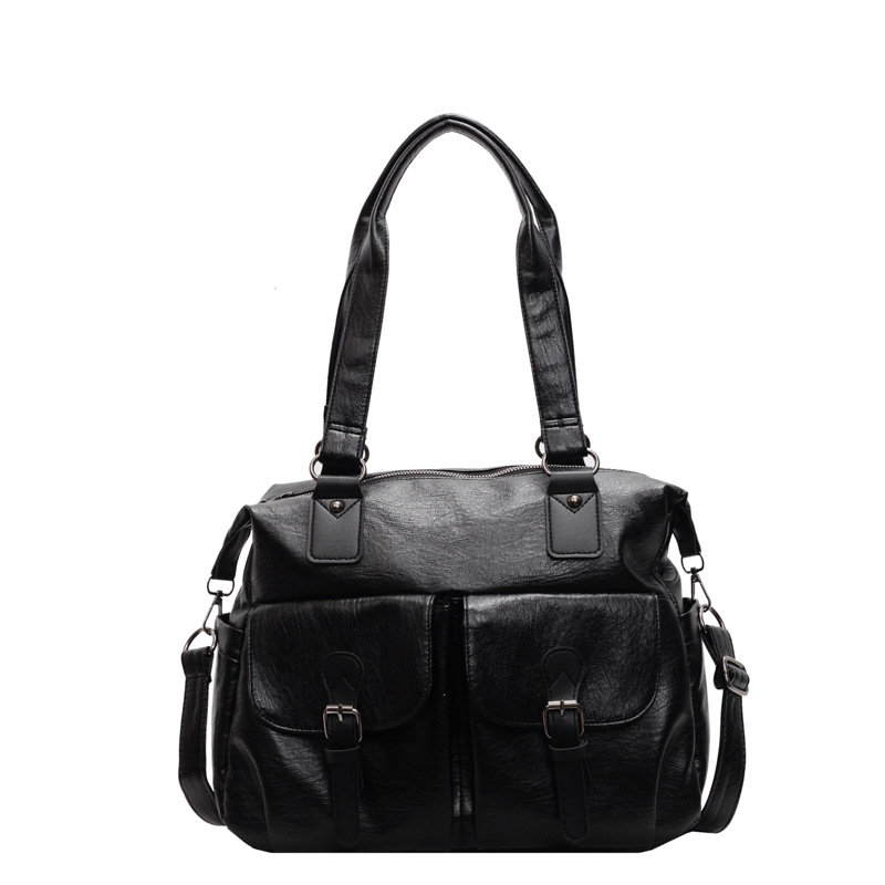 Bolso de axila de gran capacidad para mujer 2024 otoño e invierno nuevo bolso de hombro de moda retro bolso de mujer de ocio de viaje de trabajo