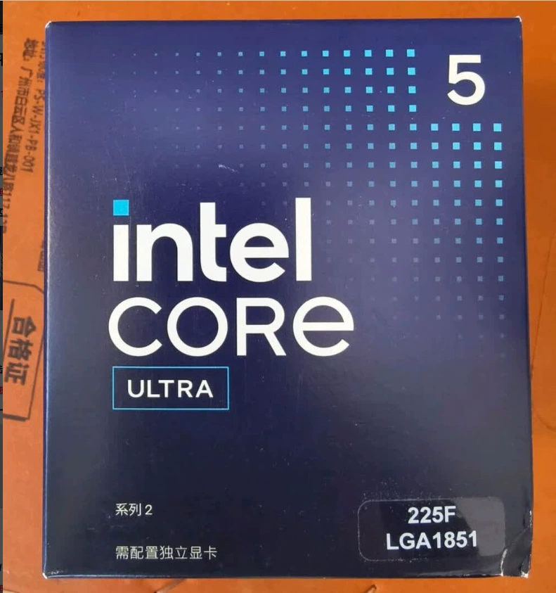 Подходит для десктопного процессора Intel Core Ultra 5 225F в коробке CPU