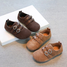 女童皮鞋2025新款秋季小女孩勃肯鞋软底单鞋儿童豆豆鞋女童鞋秋冬