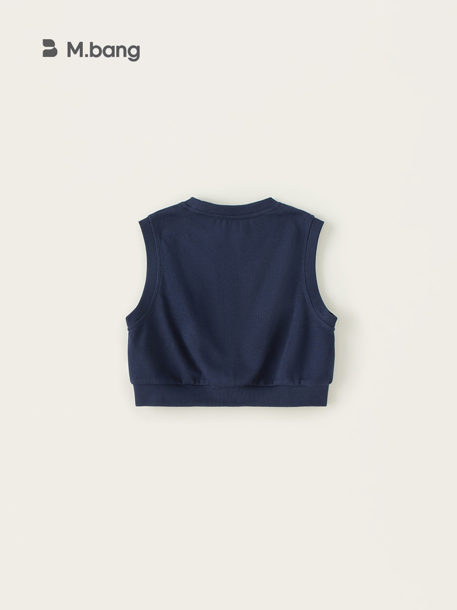 Youbao ropa para niños chaleco de punto para niños primavera nuevo chaleco para niños suelto suéter de primavera salvaje