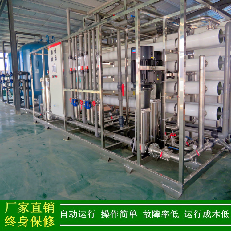 纯水机_东莞绿健供应反渗透设备_30T/HRO大型双级反渗透纯水设备