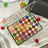 35 Smoke Smoke Makeup Eye Shadow Warm Color Earth Color Natural Color Microson Assembly Assembly Makeup Disk Beauty spot