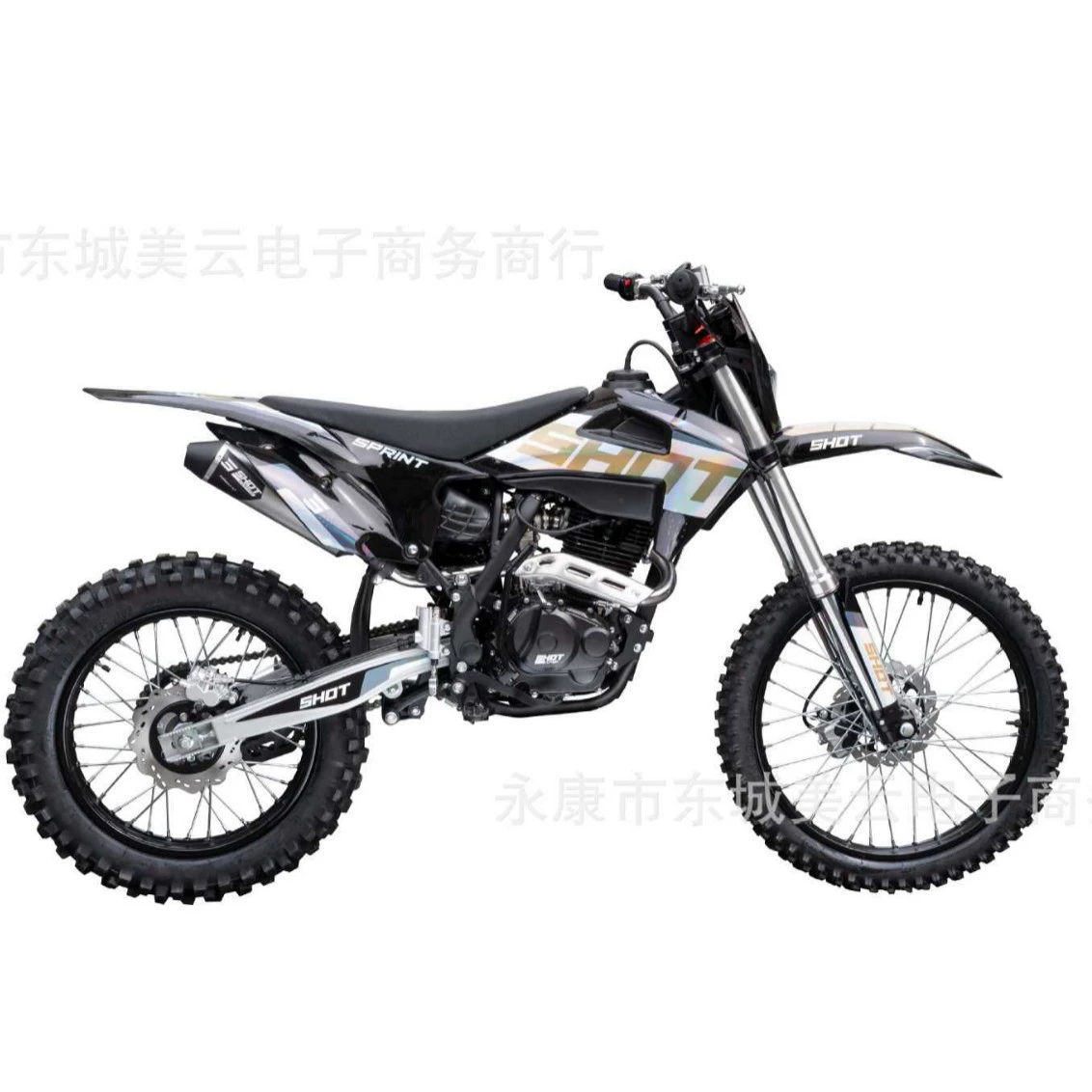 Шоссейно-внедорожный мотоцикл Shot GTS(CB250)-SPRINT двухколёсный, объем 250cc, двигатель CB250