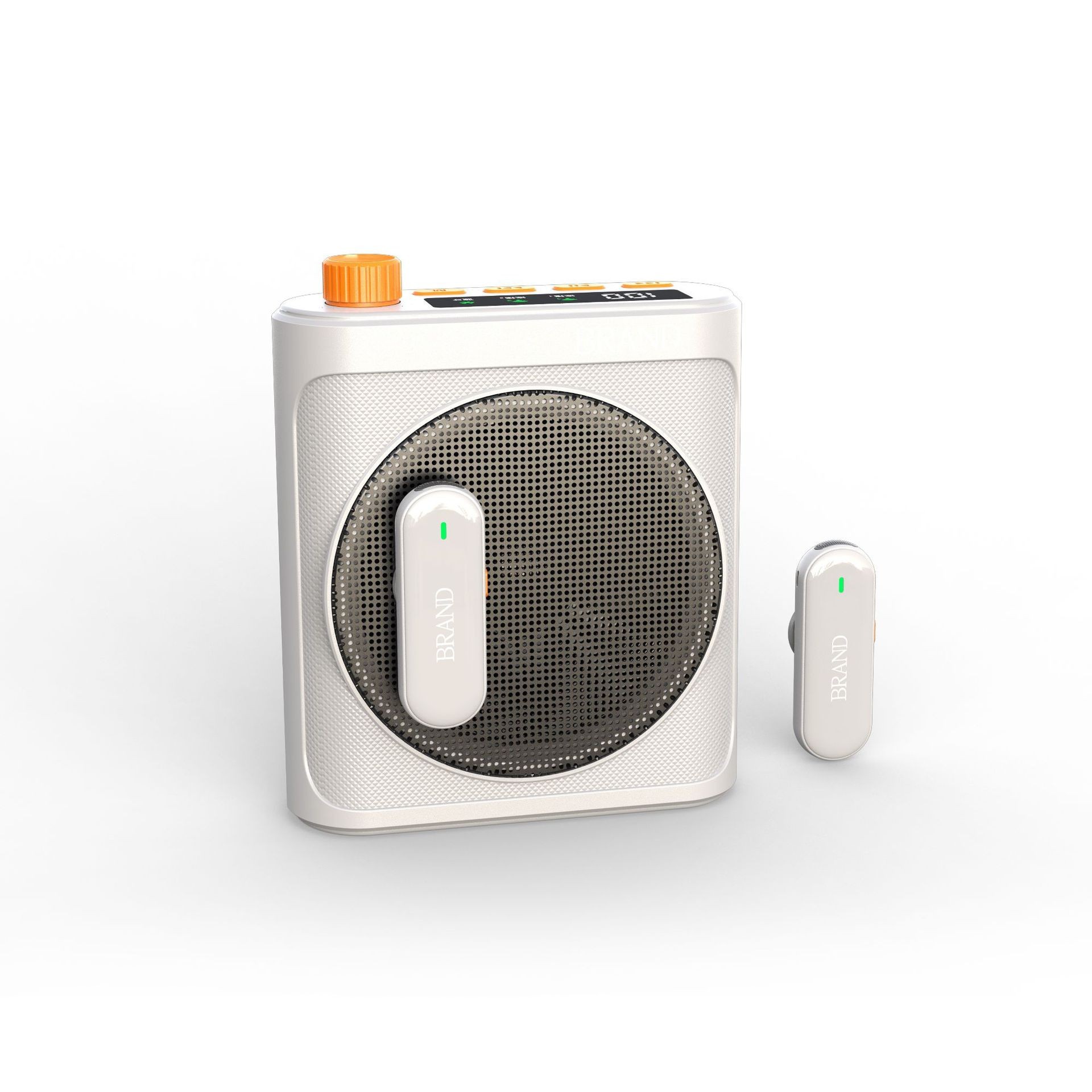 M29无线领夹式小蜜蜂扩音器教师上课讲麦克风摆摊导游喇叭磁吸