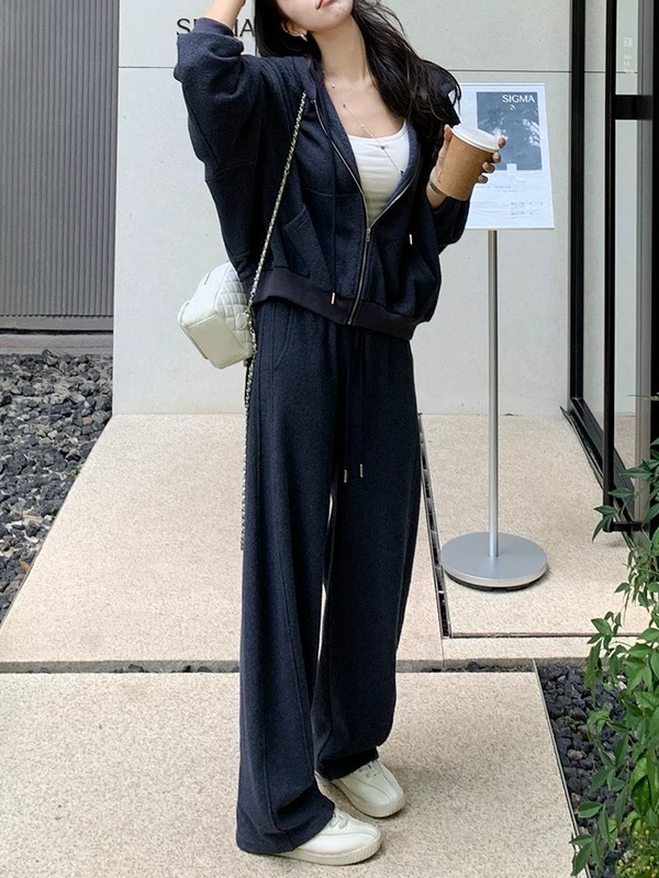 Lilylikes"长期松弛主义"主推B入版型舒适卫衣卫裤套装|undefined