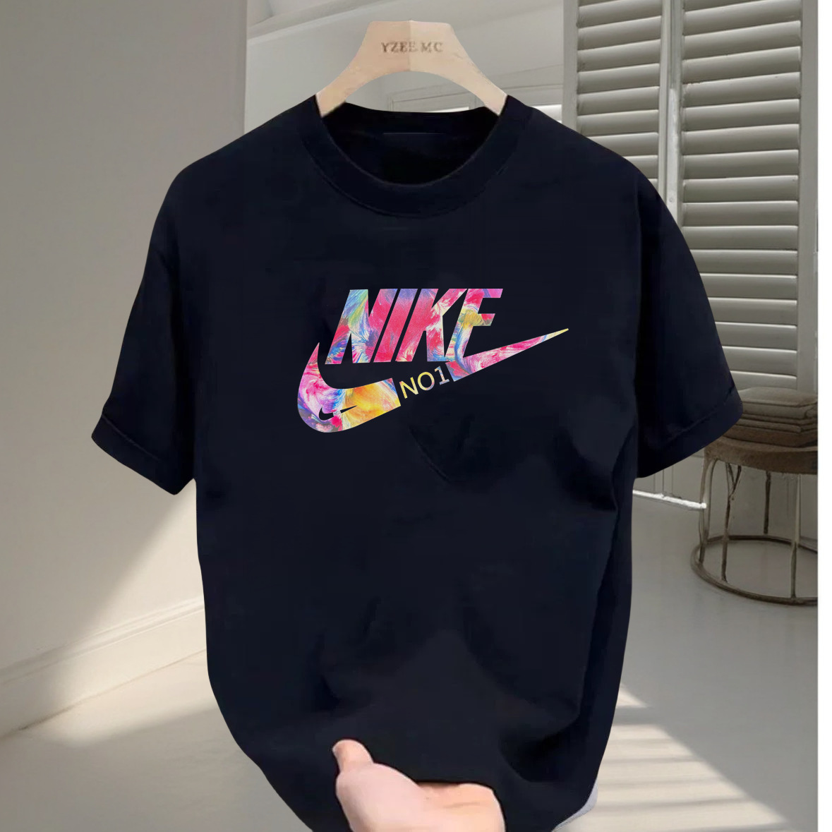 Trend sports short sleeve T-shirt for leisure for men and women
