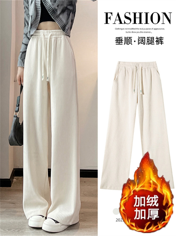 Pantalón tiro alto blanco