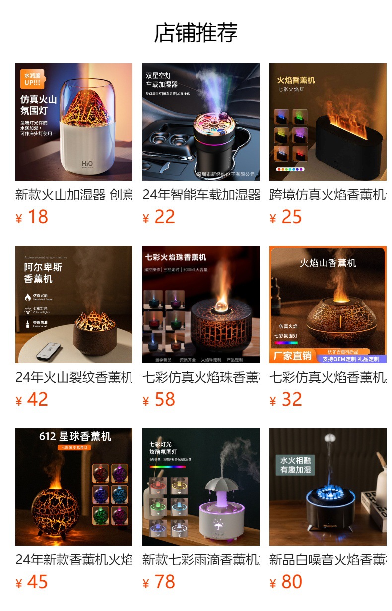 预览状态下无法点击,发布后,可点击跳转到对应的商品页面