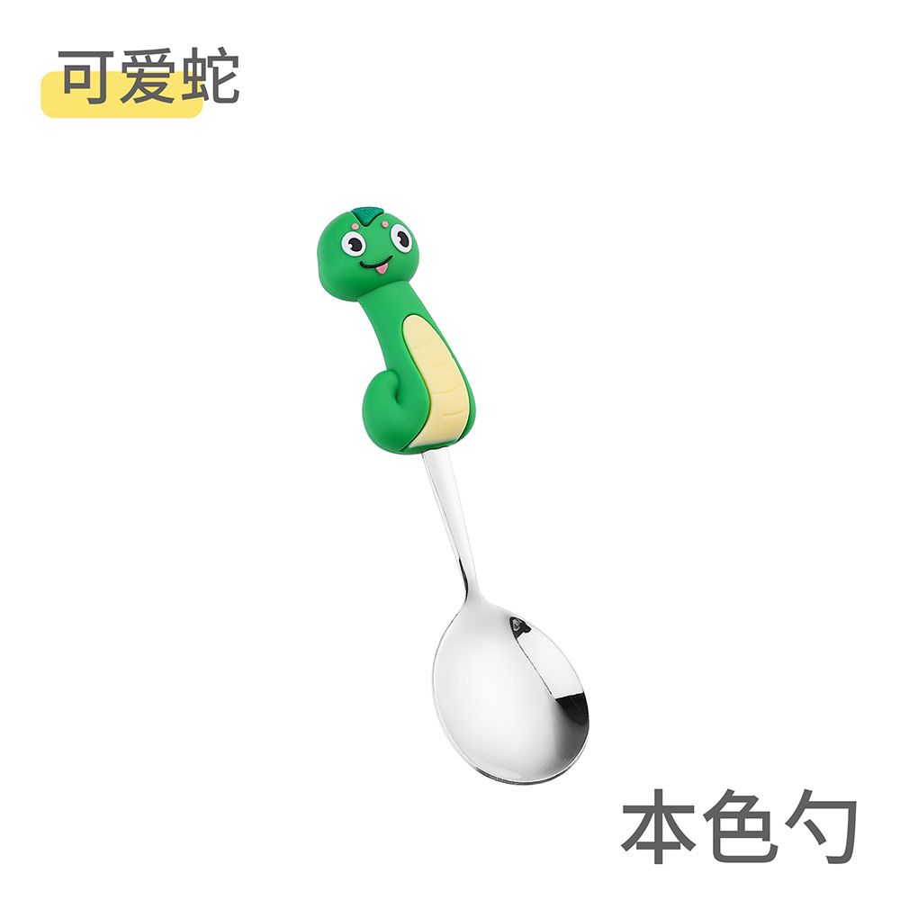 귀여운 뱀숟가락-실버