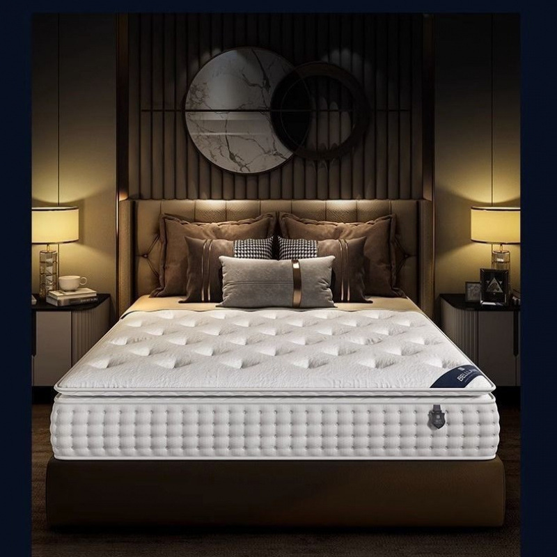 Hilton Five-Star Hotel Latex Mattress Super Soft Simmons Independent Spring 30cm Thickeneded Compression Cushion Hilton Five-Star Hotel Latex Mattress Super Soft Simmons Independent Spring 30cm Thickeneded Compression Cushion