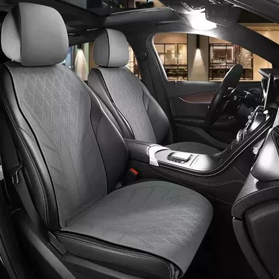 Car seat cushion four, Seat cushion, seat cover - color-business-gray-model-five-seats-in-the-car-comfortable-version