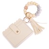 Food silicone, bead bracelet, polyurethane keychain, silica gel card holder with tassels, new collection
