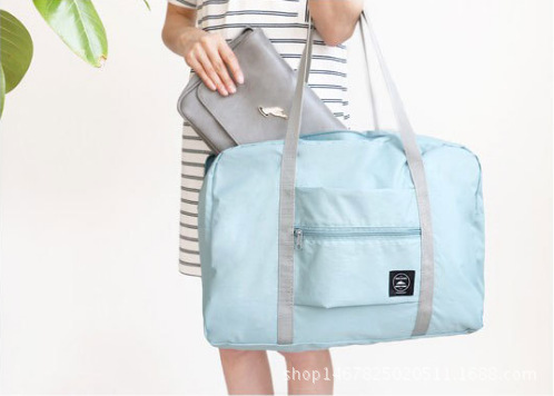 厂家直销 旅行收纳袋 旅行包购物包大容量可折叠旅游