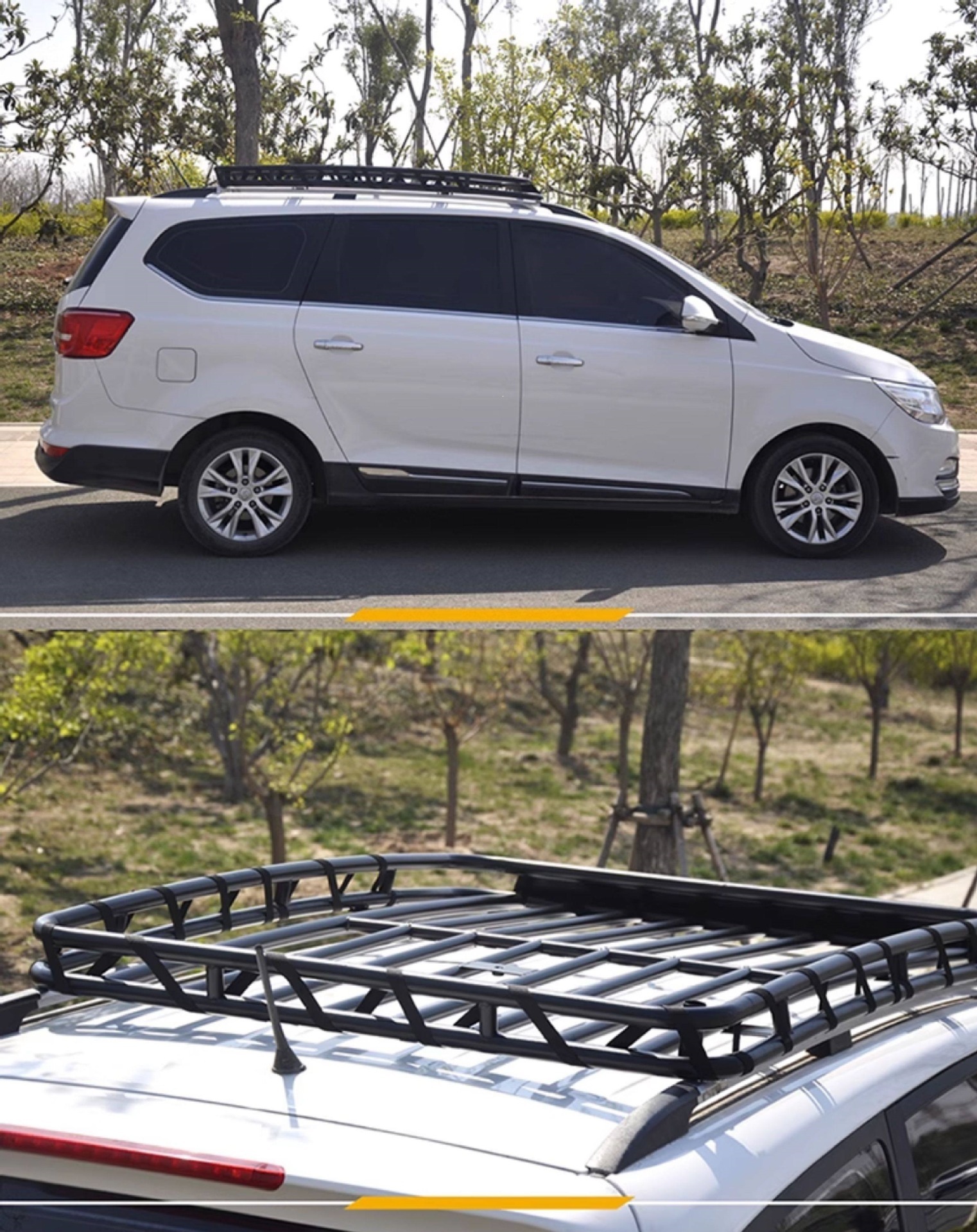 Suitable for Toyota Rav4, Highlander, Sienna, Wildlander, Frontlander, and Harrier Car Roof Racks