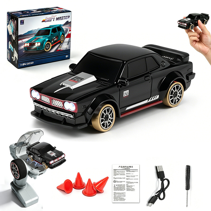Cross-Border 1:64 Feiyu Fqd61 Remote Control Car Full Scale Gyroscope Rc Desktop Drift Toy Car Children's Car Cross-Border 1:64 Feiyu Fqd61 Remote Control Car Full Scale Gyroscope Rc Desktop Drift Toy Car Children's Car