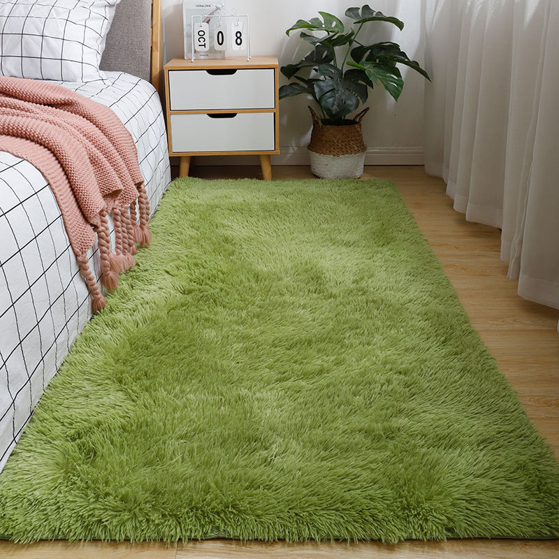 solid color non-slip carpet for home use for living room