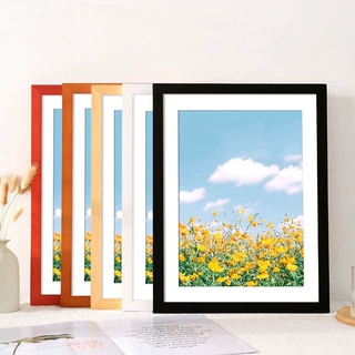 相框挂墙16寸20照片框8k4开油画装裱拼图A3a4许可证素描画框摆台