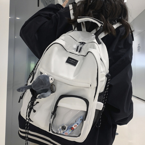 Backpack for Middle School Boys, Large Capacity, 2024 New Trend, Ins Style, Cool and Simple, Backpack for High School Boys, Dual Shoulder Bag