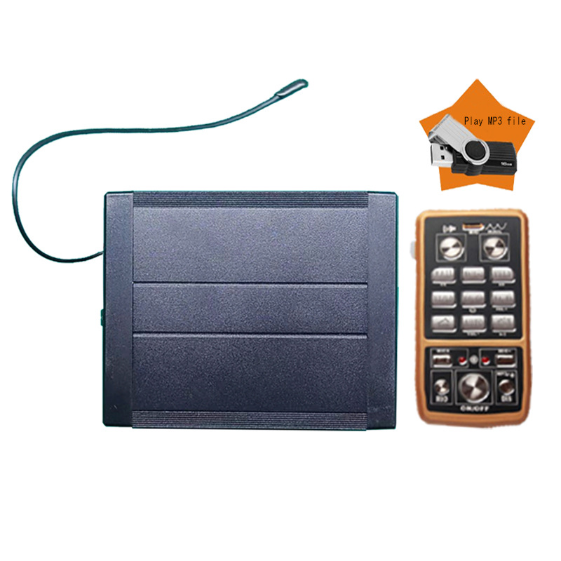 Car-mounted high-pitched speaker MP3 alarm siren high-definition loudspeaker with remote control AS920BN-MP3