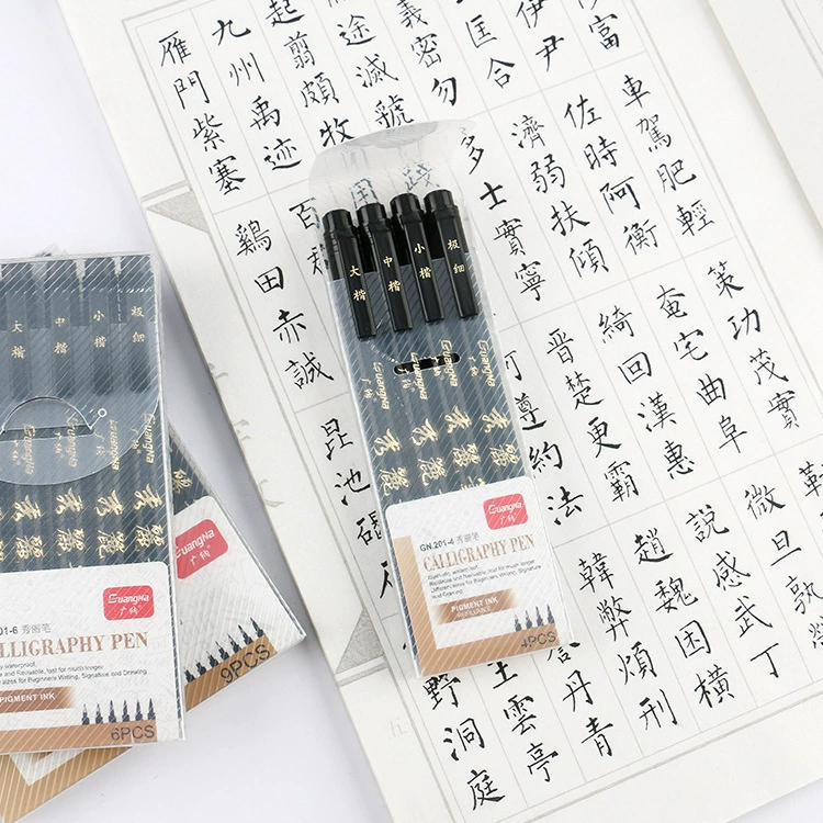 Гуаннанская красивая ручка Soft pen ловит ручку Каллиграфия, подпись подпись подпись ручка Xiaokai, Kai Dai Kai жесткая ручка может добавлять чернил