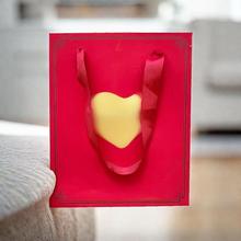 恰到好口红红丝绒配礼袋微商同款爱心精致搭配情人节铝管两件套