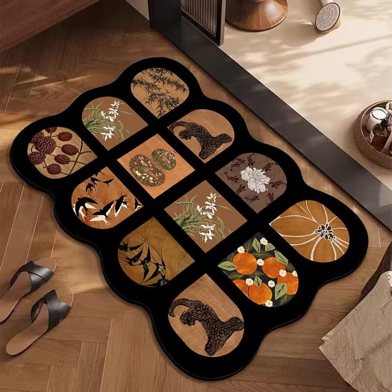 Recommended Bathroom Items: Soft Diatom Mud Bathroom Floor Mats, Water-Absorbent, Non-Slip, Quick-Drying, Thickened, Cuttable, Water-Absorbent Soft Mats Recommended Bathroom Items: Soft Diatom Mud Bathroom Floor Mats, Water-Absorbent, Non-Slip, Quick-Drying, Thickened, Cuttable, Water-Absorbent Soft Mats