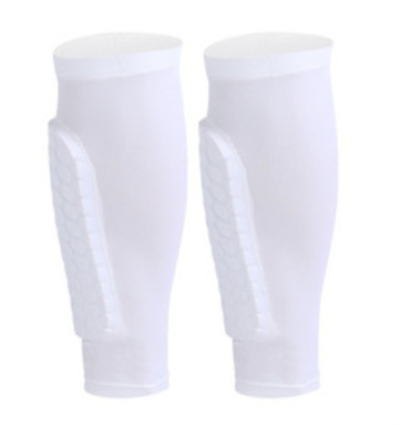 Fábrica al por mayor deportes al aire libre fútbol panal anti-colisión EVA baloncesto Lycra transpirable protección de la pantorrilla Deportes equipo de protección