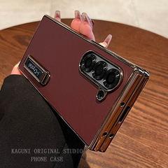 Samsung Z Fold 40% off スタックスクリーンフリップ 4 携帯電話ケース 3 電気メッキスタンド zflip5 セット W24 アドバンストシンプルに適しています。