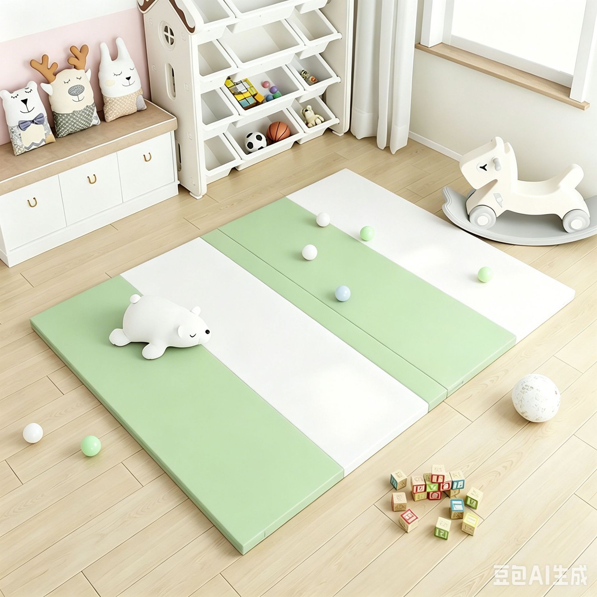 Candy Verde Blanco