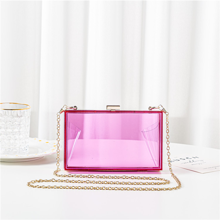 Transparent Acrylic Handbag Image 11