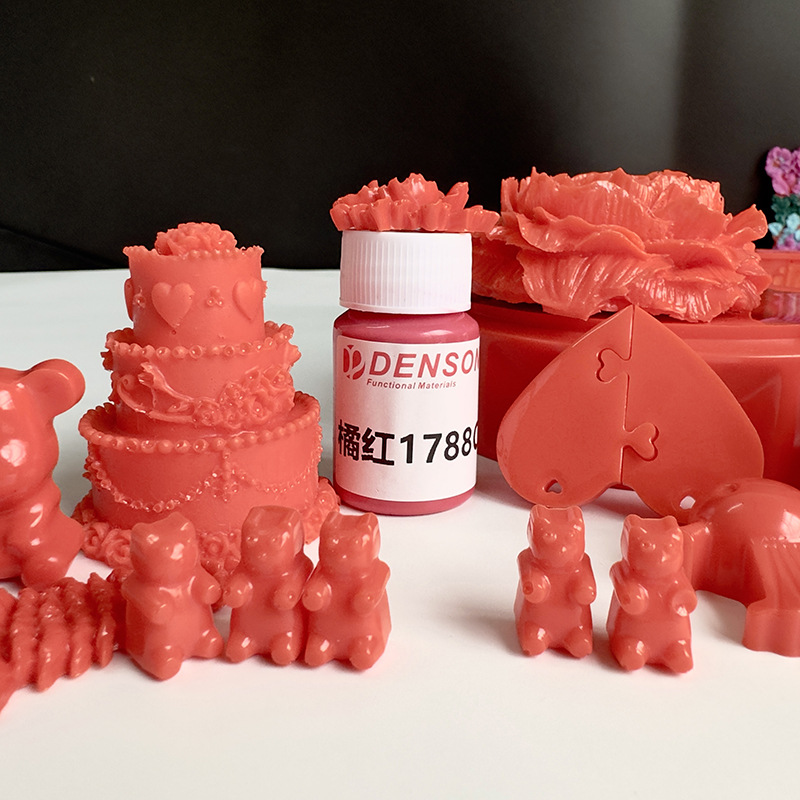 Pasta de color epoxi de cristal AB pegamento pasta de color sólido pasta de color pintada a mano pegamento de crema bricolaje color hecho a mano botella de 20g