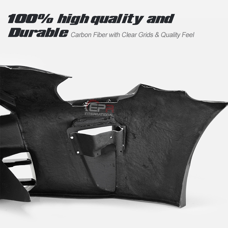 Suitable for Nissan GTR 2017 model, God of War R35, carbon fiber modified front bumper, large front fascia, TS front lip, and front bumper