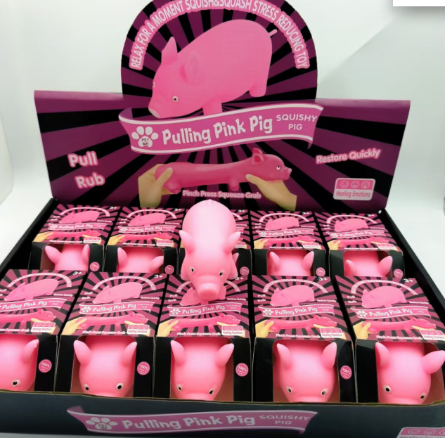 Pink pig [building block style] boxed