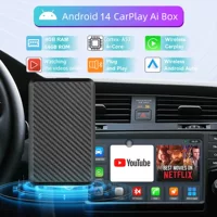 Беспроводной адаптер CarPlay для умного автомобиля на Android 14 Auto AiBox с Wi-Fi для подключения автомобиля к устройству