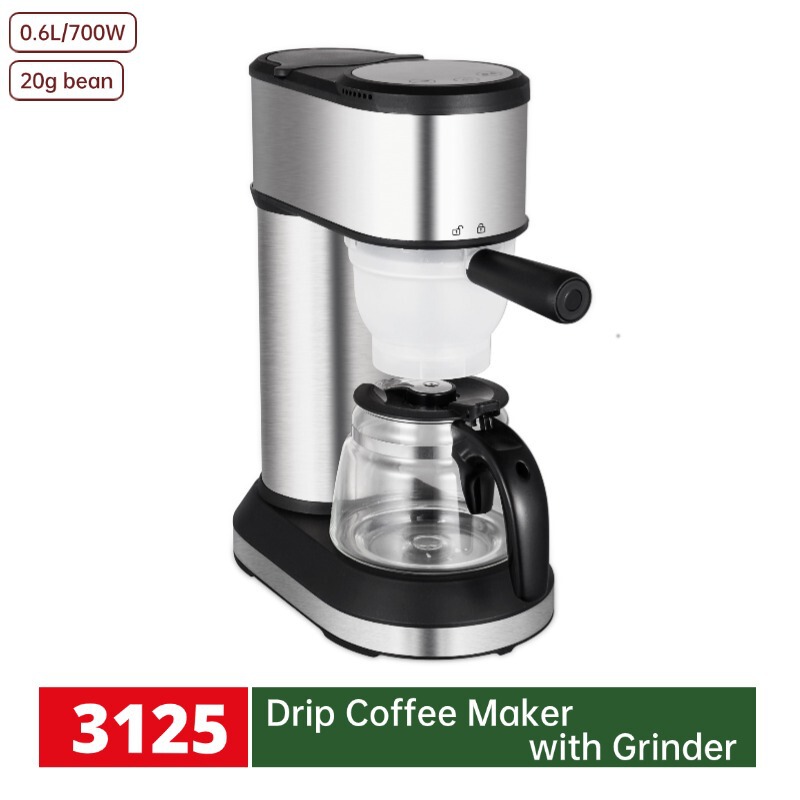 Customized Steam Milk Frother Cross-Border German Brand Semi-Automatic Espresso Machine Household Small Manual 15Bar