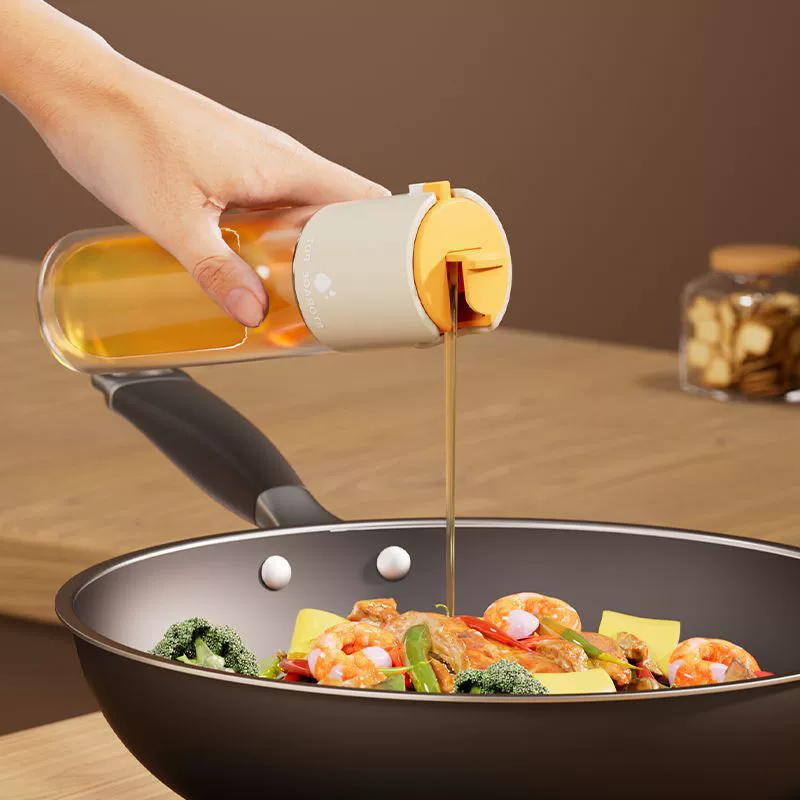 Стеклянный прозрачный dispensing масло 2 в 1, оптом