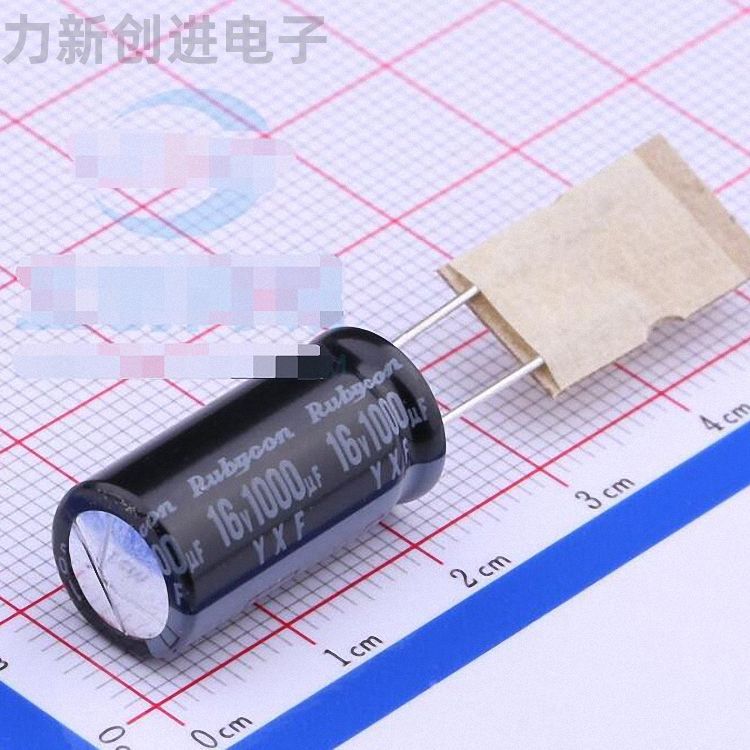 16YXF1000MFFCT810X20描述1000uF 16V电解电容器