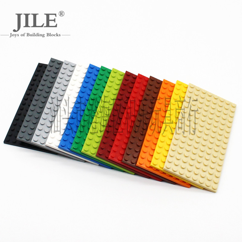 Domestic small particle assembly building blocks are compatible with 92438 spare parts building MOC 8x 16 point short board 0.1kg