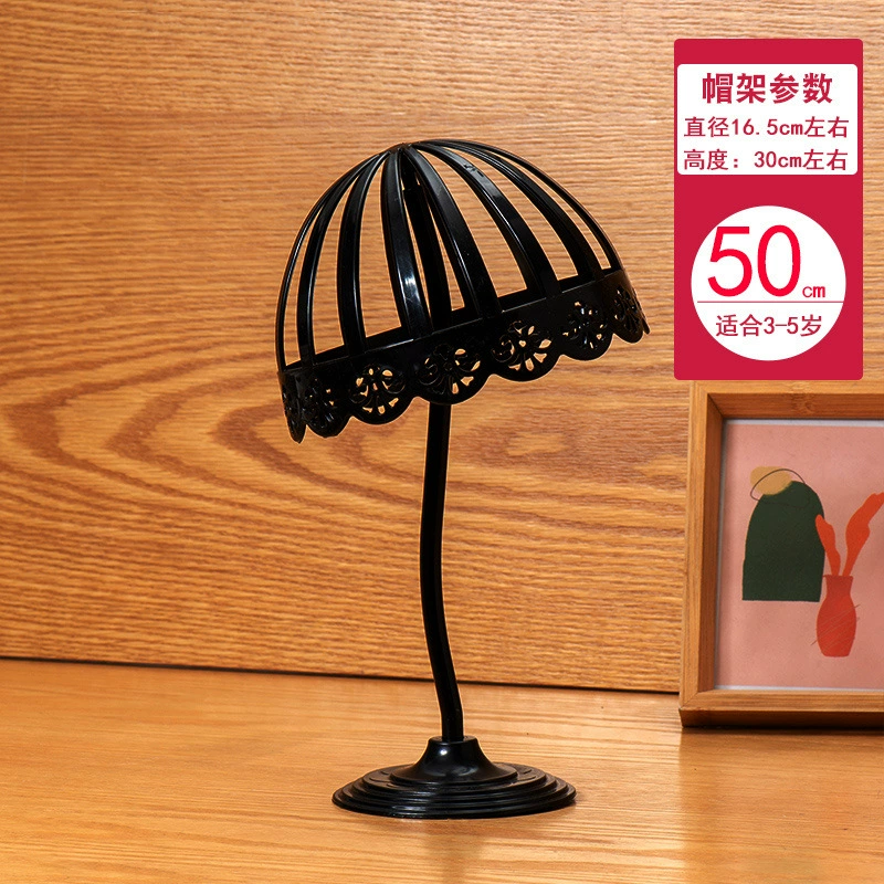 Children's mannequin head, hat, stand, wig, doll, helmet