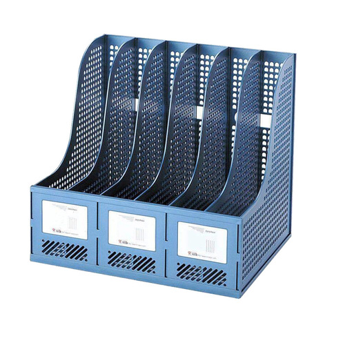 Zhaosheng ZS-368 six-in-one plastic file rack, file rack, file column, file basket